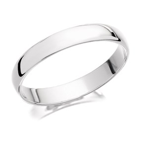 Silver Band Ring - 3mm - F5487