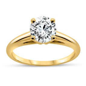 Blossom 9ct Gold 2 Carat Lab Grown Diamond Solitaire Ring - L40009