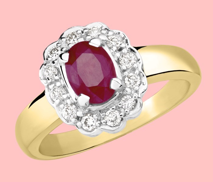 Ruby Engagement Rings